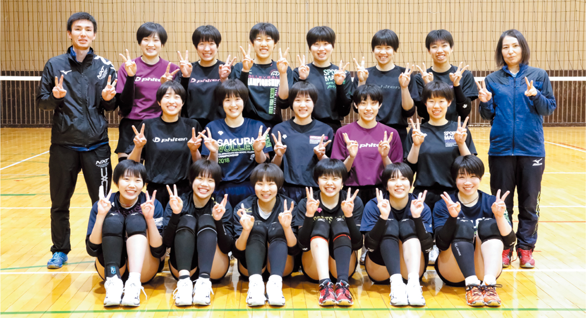 Vol 70 一緒に過ごした時間がチームの強み 旭川実業高校女子バレーボール部 北海道新聞 旭川支社 ななかまど